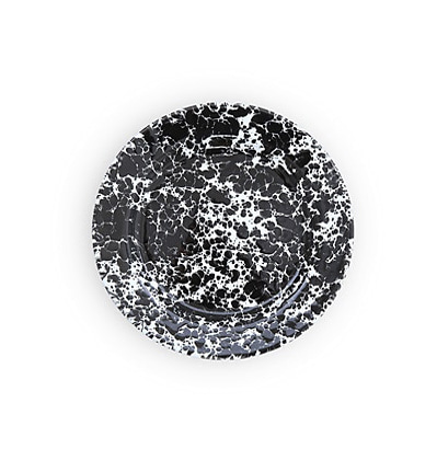 크로우캐년 접시 플랫 플레이트 블랙 마블